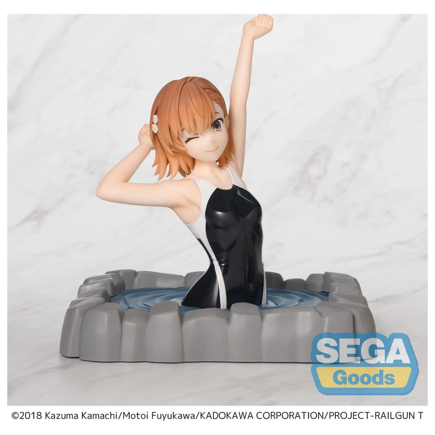 A Certain Scientific Railgun T Thermae Utopia PVC kip Mikoto Misaka 14 cm fotografija izdelka