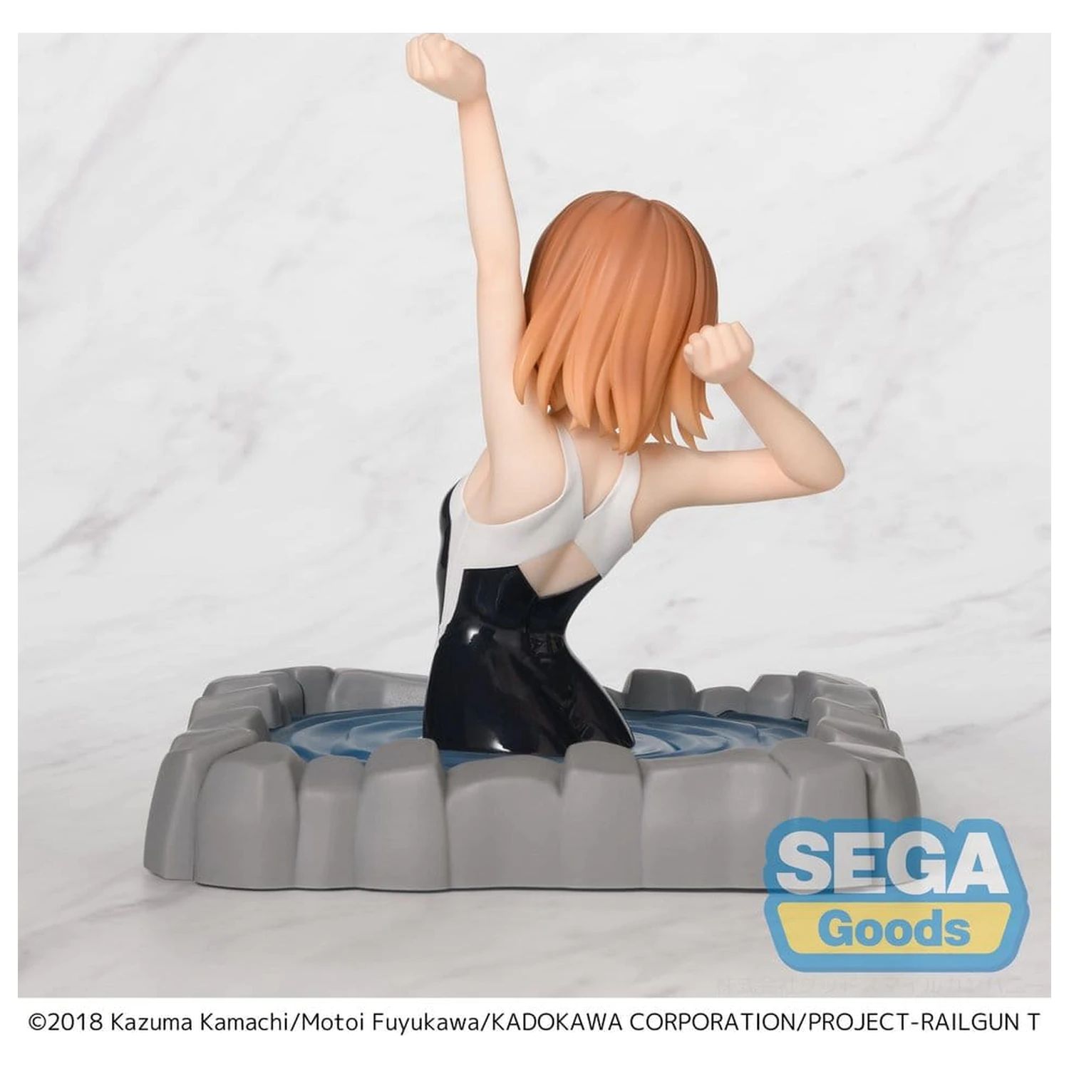A Certain Scientific Railgun T Thermae Utopia PVC kip Mikoto Misaka 14 cm fotografija izdelka