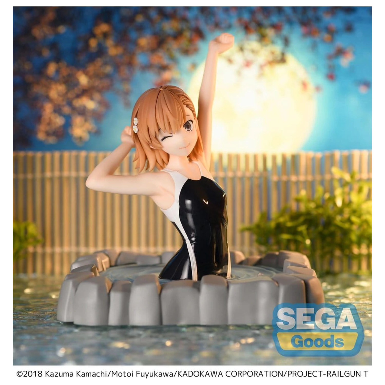 A Certain Scientific Railgun T Thermae Utopia PVC kip Mikoto Misaka 14 cm fotografija izdelka