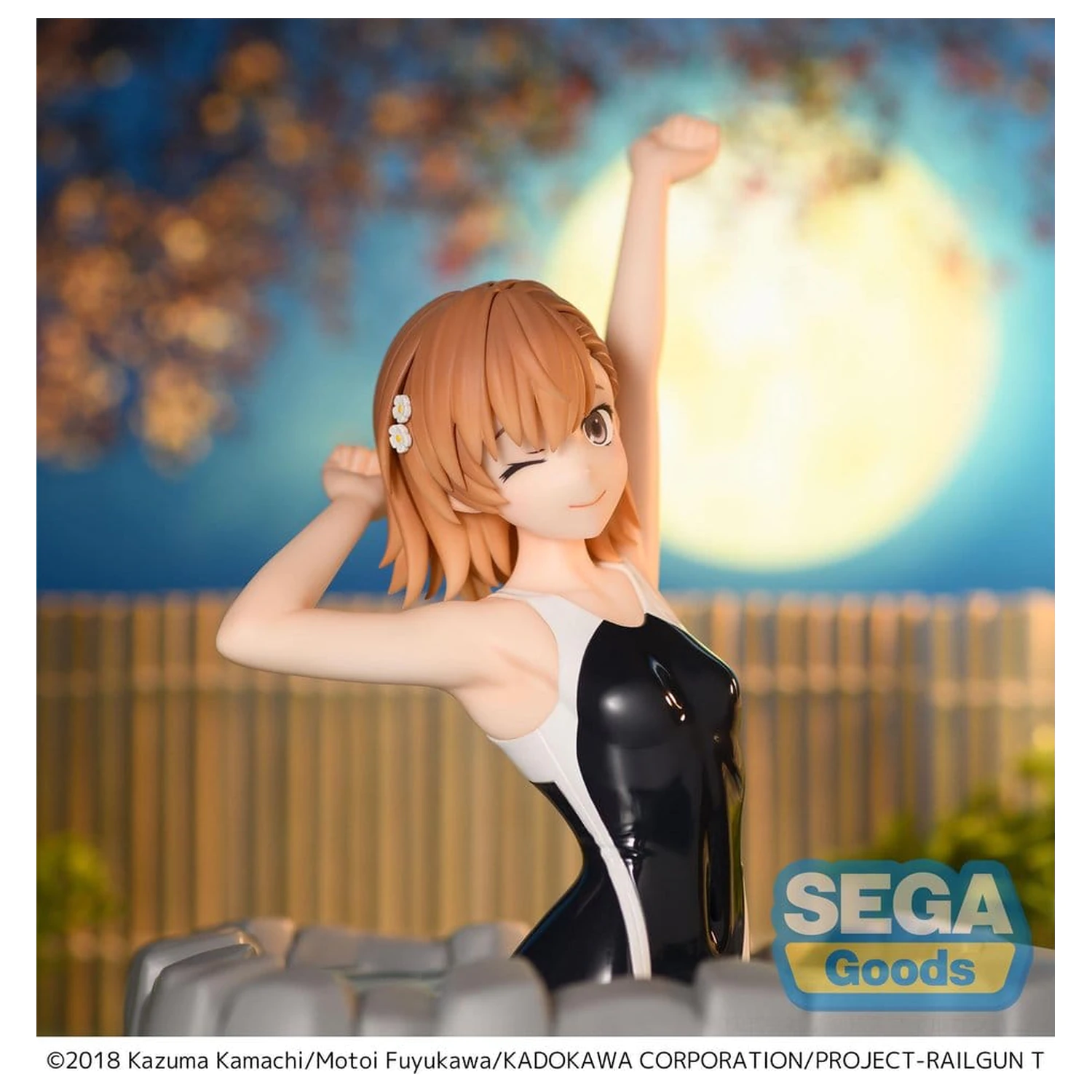 A Certain Scientific Railgun T Thermae Utopia PVC kip Mikoto Misaka 14 cm fotografija izdelka