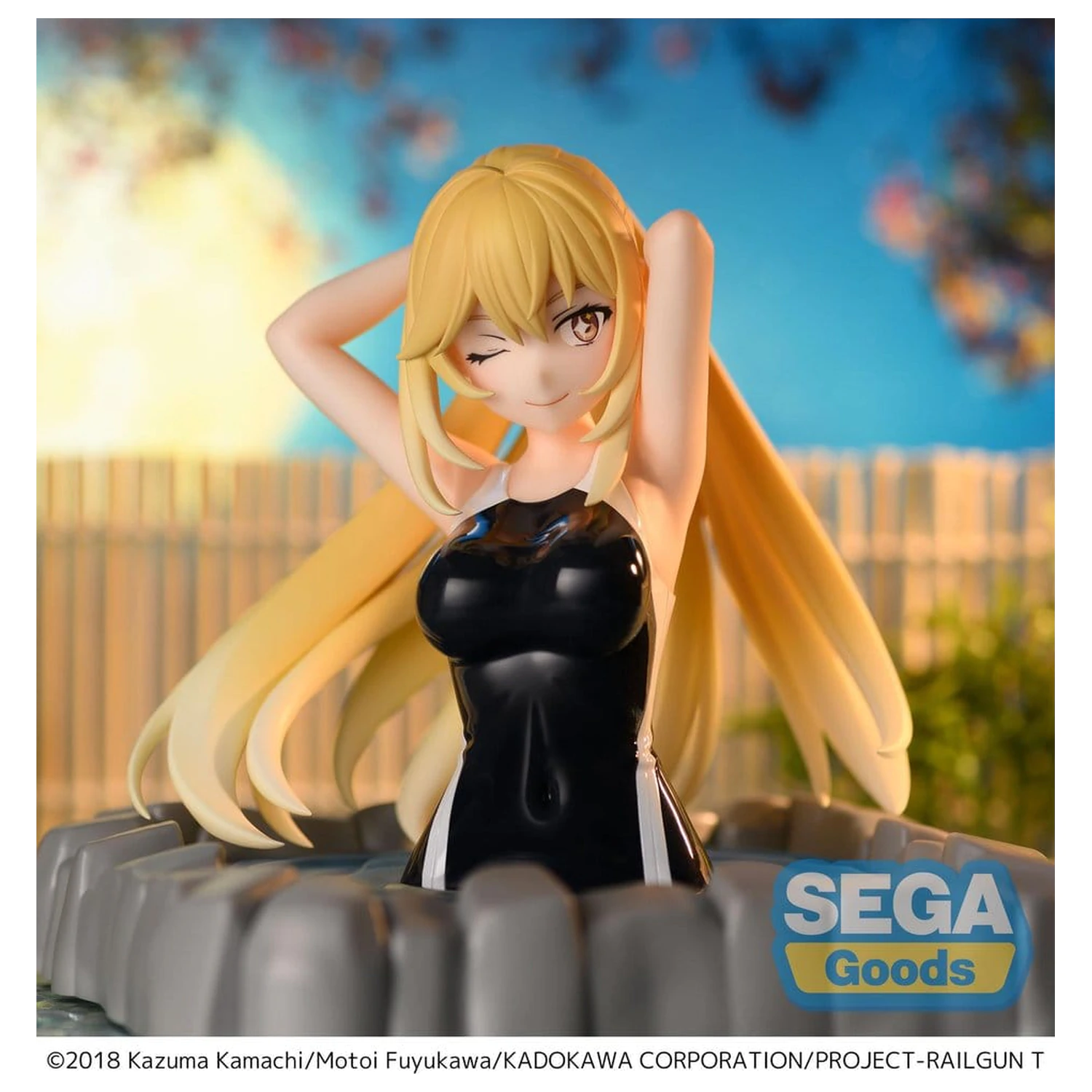 A Certain Scientific Railgun T Thermae Utopia PVC Kip Misaki Shokuhou 14 cm fotografija izdelka