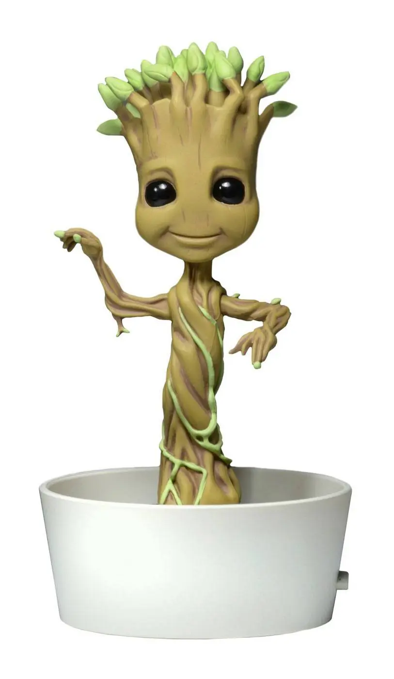 Guardians of the Galaxy Body Knocker Bobble-Figure Plešoči Groot v lončku 15 cm fotografija izdelka