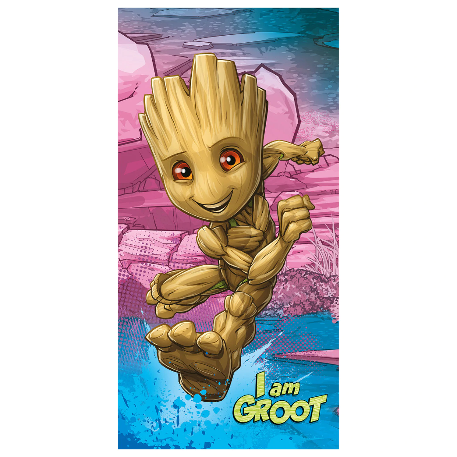 Guardians of the Galaxy Jaz sem Groot brisača fotografija izdelka
