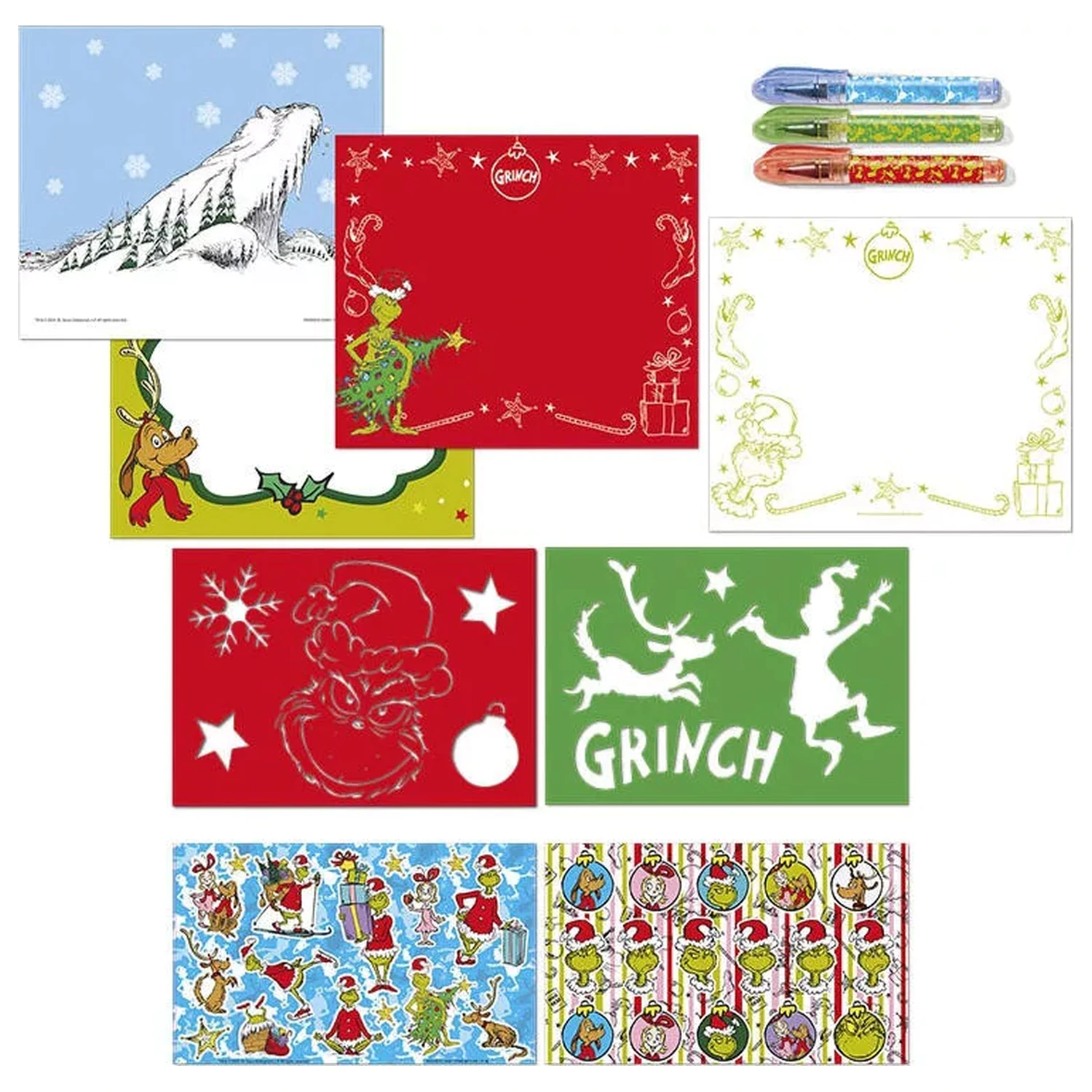 The Grinch Dr. Seuss komplet aktivnosti fotografija izdelka