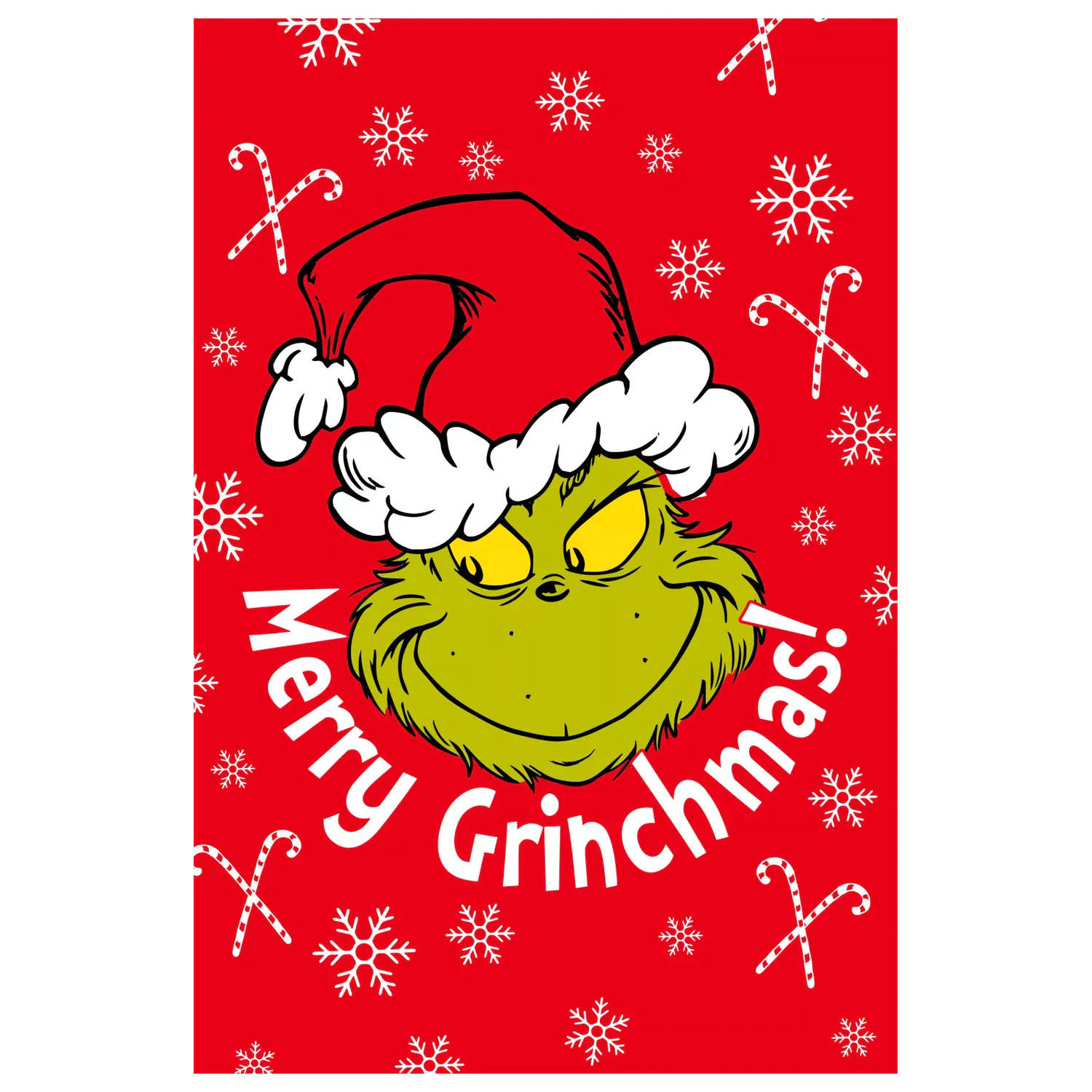 The Grinch Merry Grinchmas microflannel odeja 100x150cm fotografija izdelka
