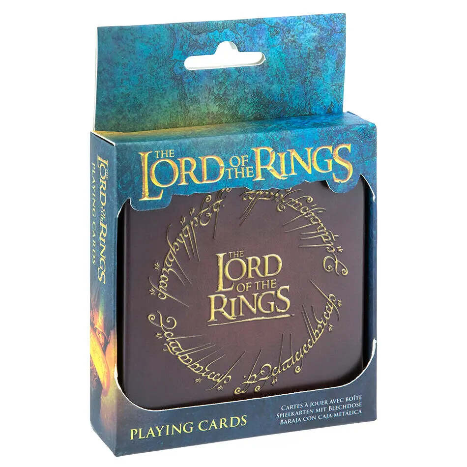 The Lord of the Rings igra s kartami fotografija izdelka