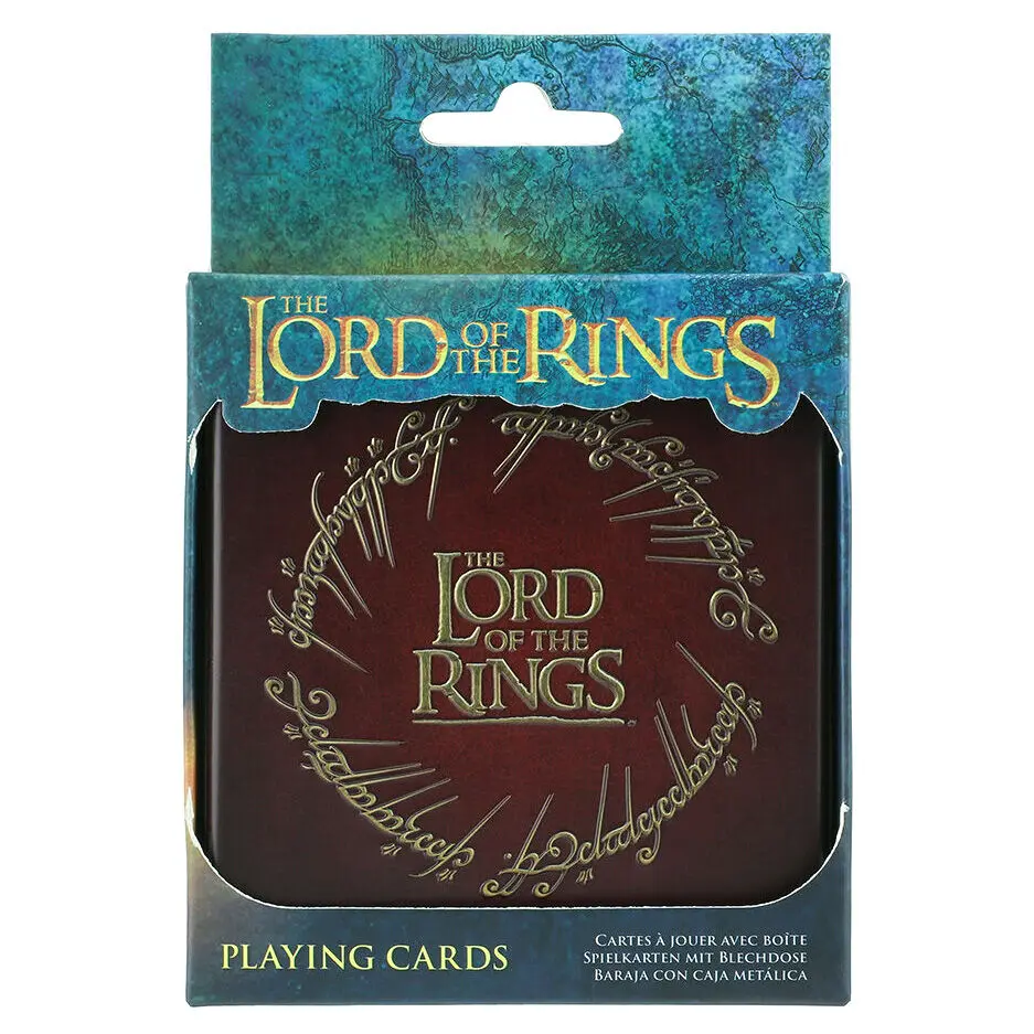 The Lord of the Rings igra s kartami fotografija izdelka