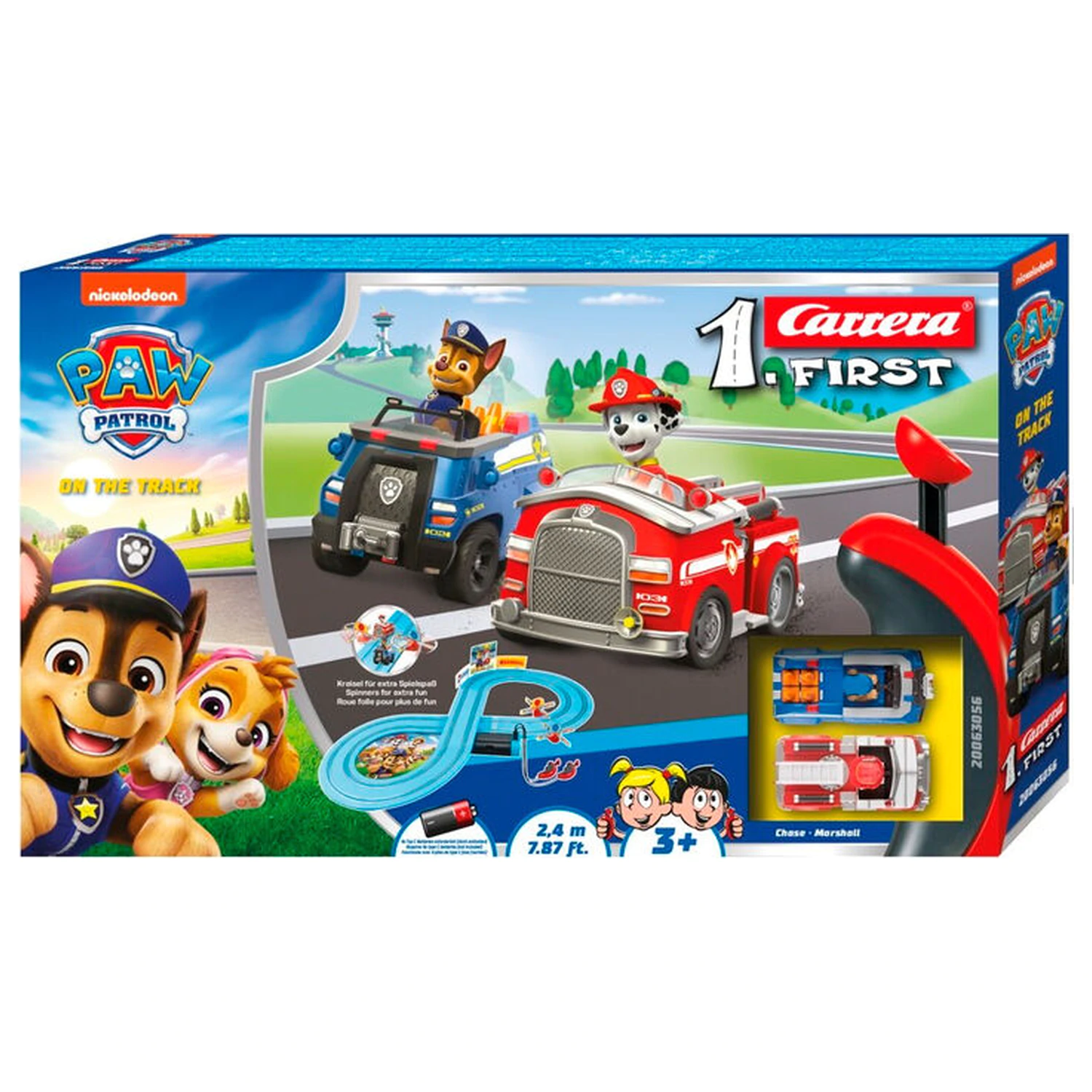 Paw Patrol Chase & Marshall dirkalna steza fotografija izdelka