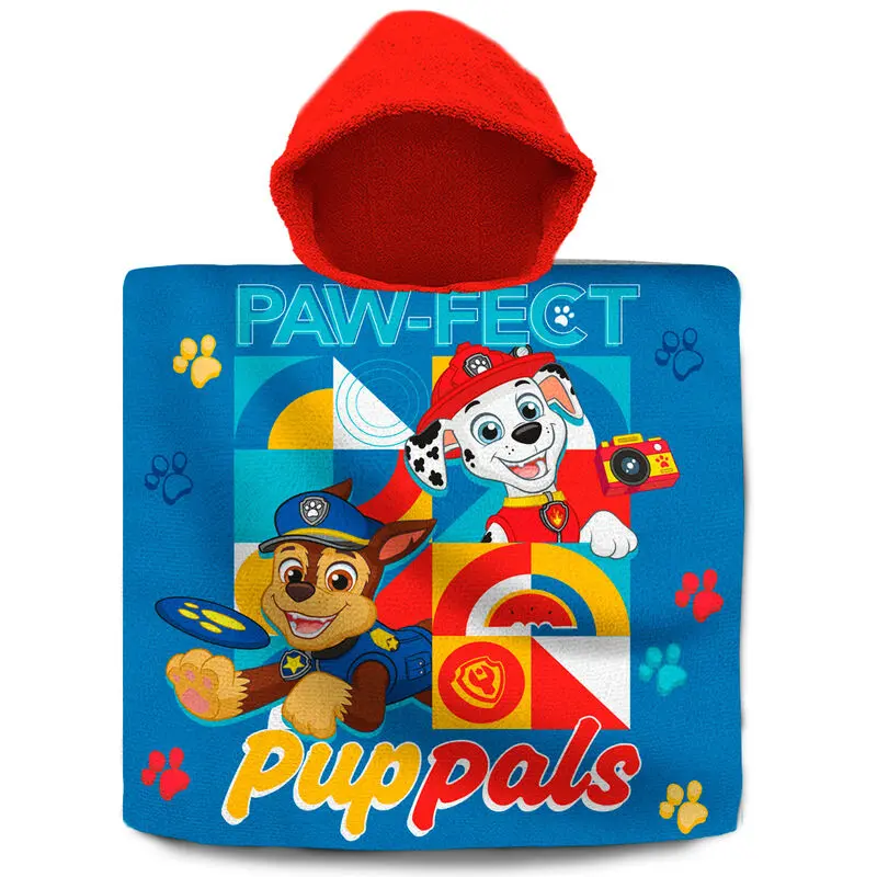 Paw Patrol bombažna pončo brisača fotografija izdelka