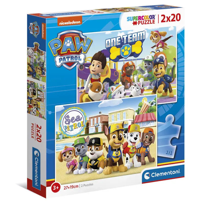 Paw Patrol sestavljanka 2x20 kosov fotografija izdelka