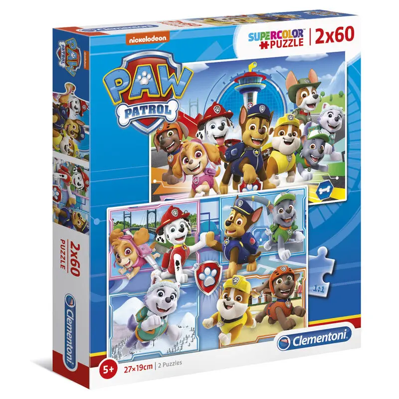 Paw Patrol sestavljanka 2x60 kosov fotografija izdelka