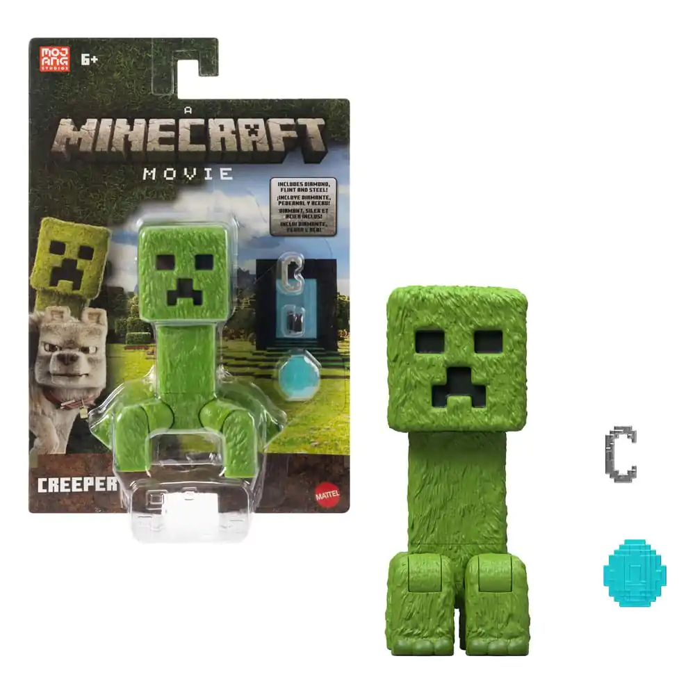 Minecraft Movie akcijska figura Creeper 10 cm fotografija izdelka