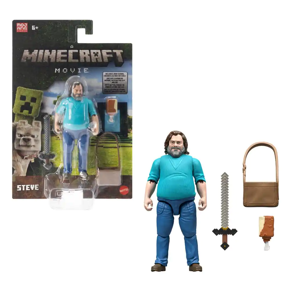 Minecraft Movie akcijska figura Steve 10 cm fotografija izdelka