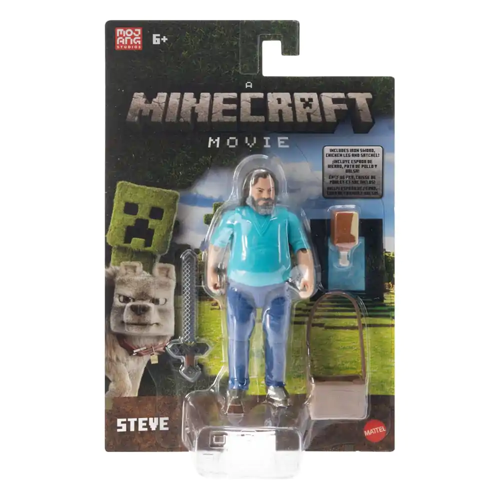 Minecraft Movie akcijska figura Steve 10 cm fotografija izdelka