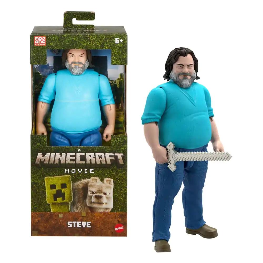 Akcijska figura Minecraft Movie Large Steve 30 cm fotografija izdelka