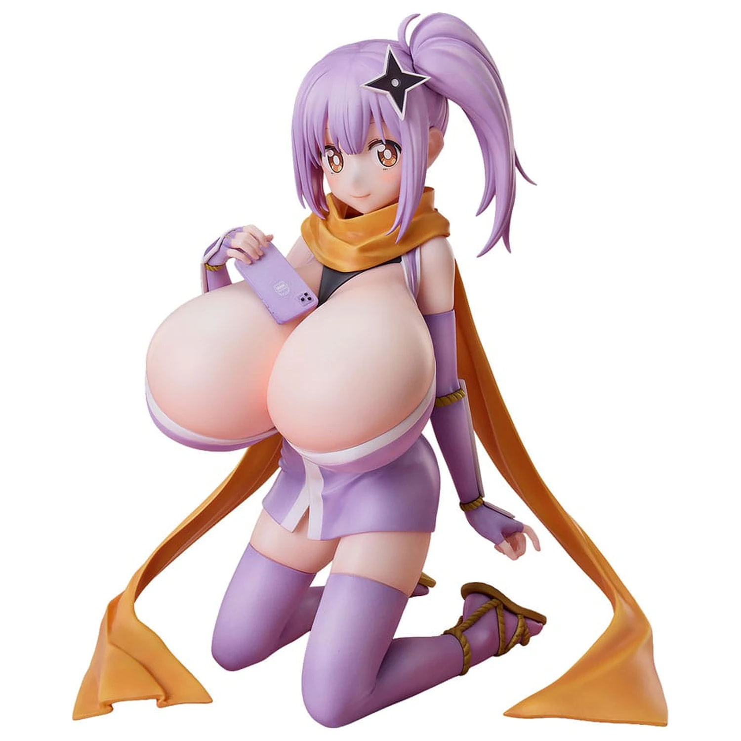 A Ninja and an Assassin Under One Roof dekliška PVC figura 1/4 izrezana nalepka Satoko Kusagakure Huge-Breasted Ver. 23 cm fotografija izdelka