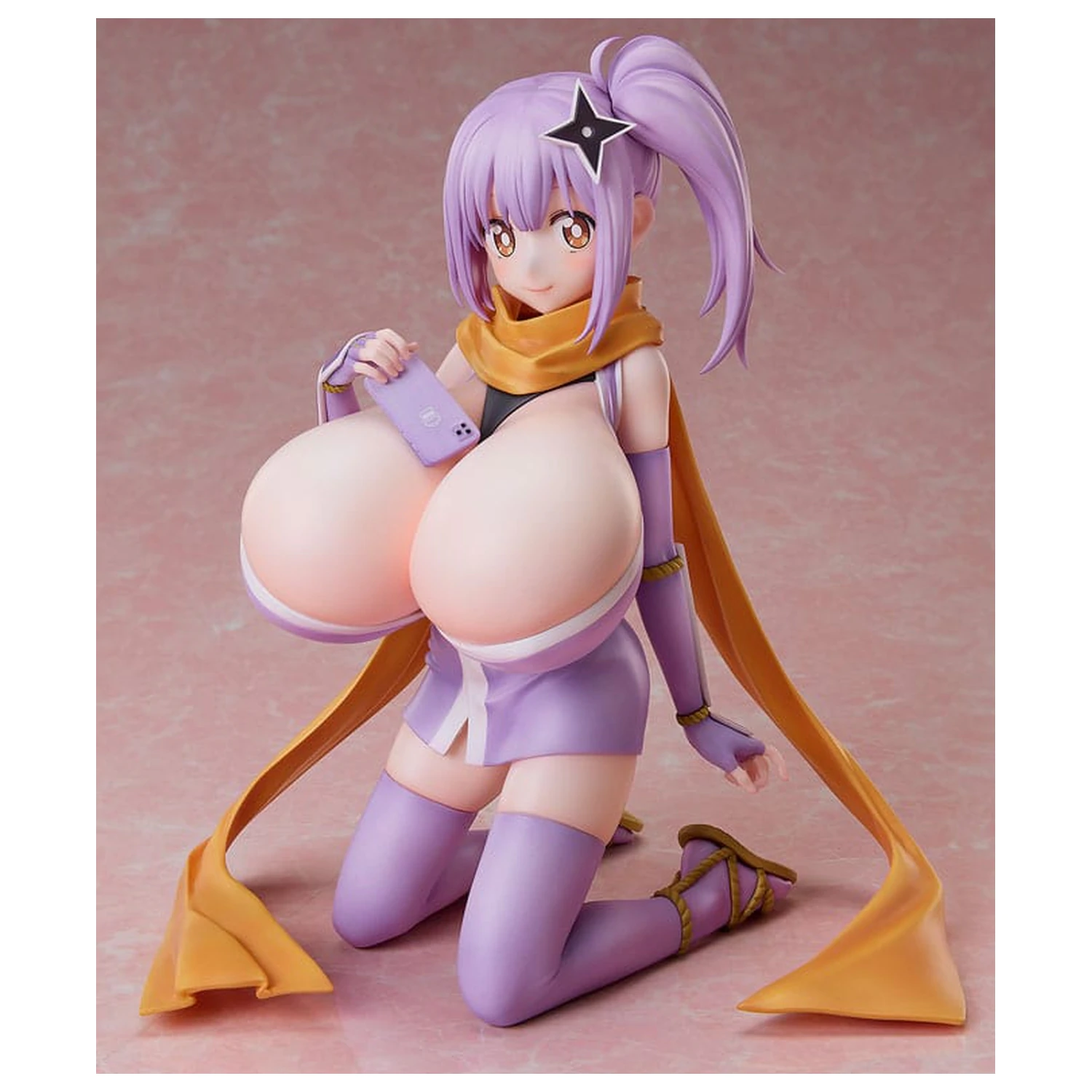 A Ninja and an Assassin Under One Roof dekliška PVC figura 1/4 izrezana nalepka Satoko Kusagakure Huge-Breasted Ver. 23 cm fotografija izdelka