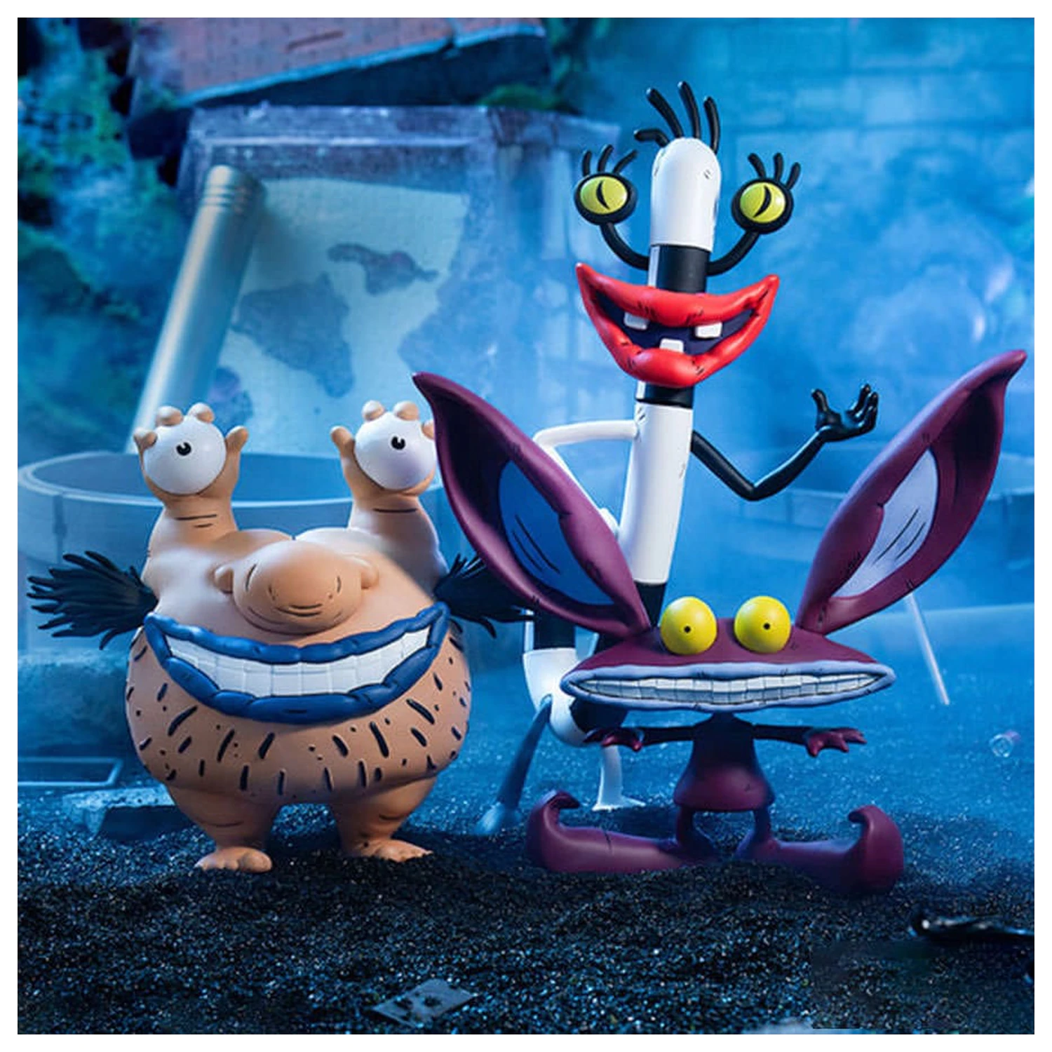 Aaahh!!! Real Monsters PVC figura trojno pakiranje Ickis, Oblina & Krumm fotografija izdelka