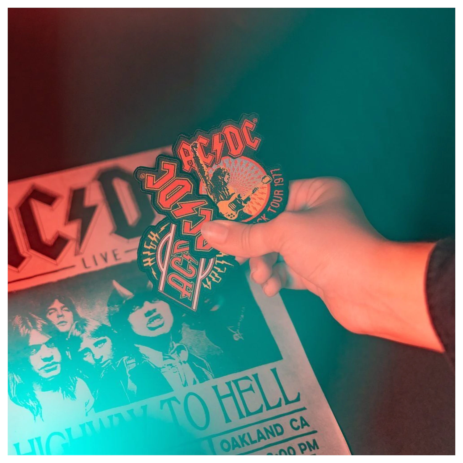 AC/DC set 3 našitkov fotografija izdelka