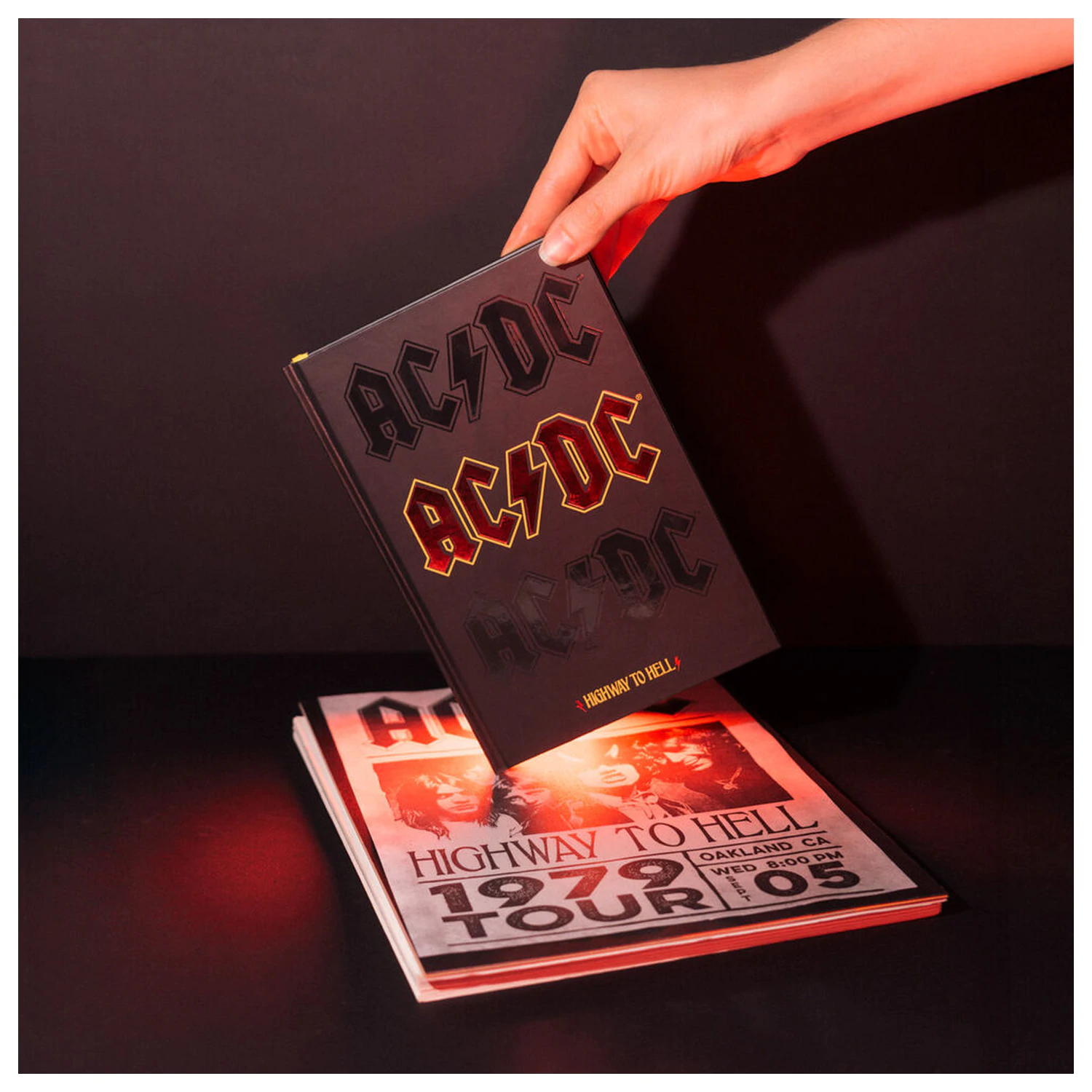 AC/DC Premium A5 zvezek fotografija izdelka