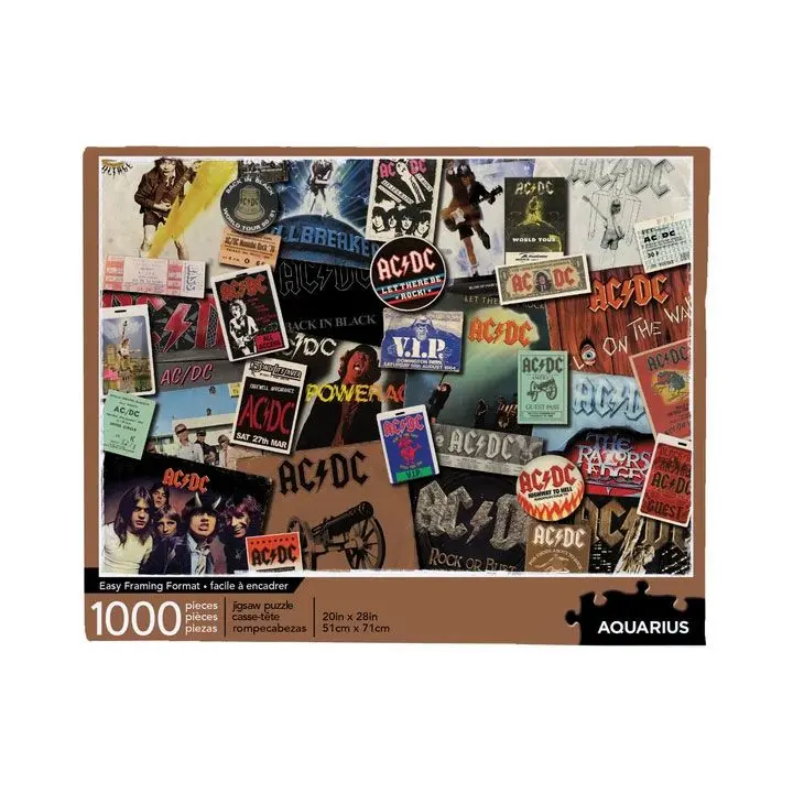 AC/DC sestavljanka albumov (1000 kosov) fotografija izdelka