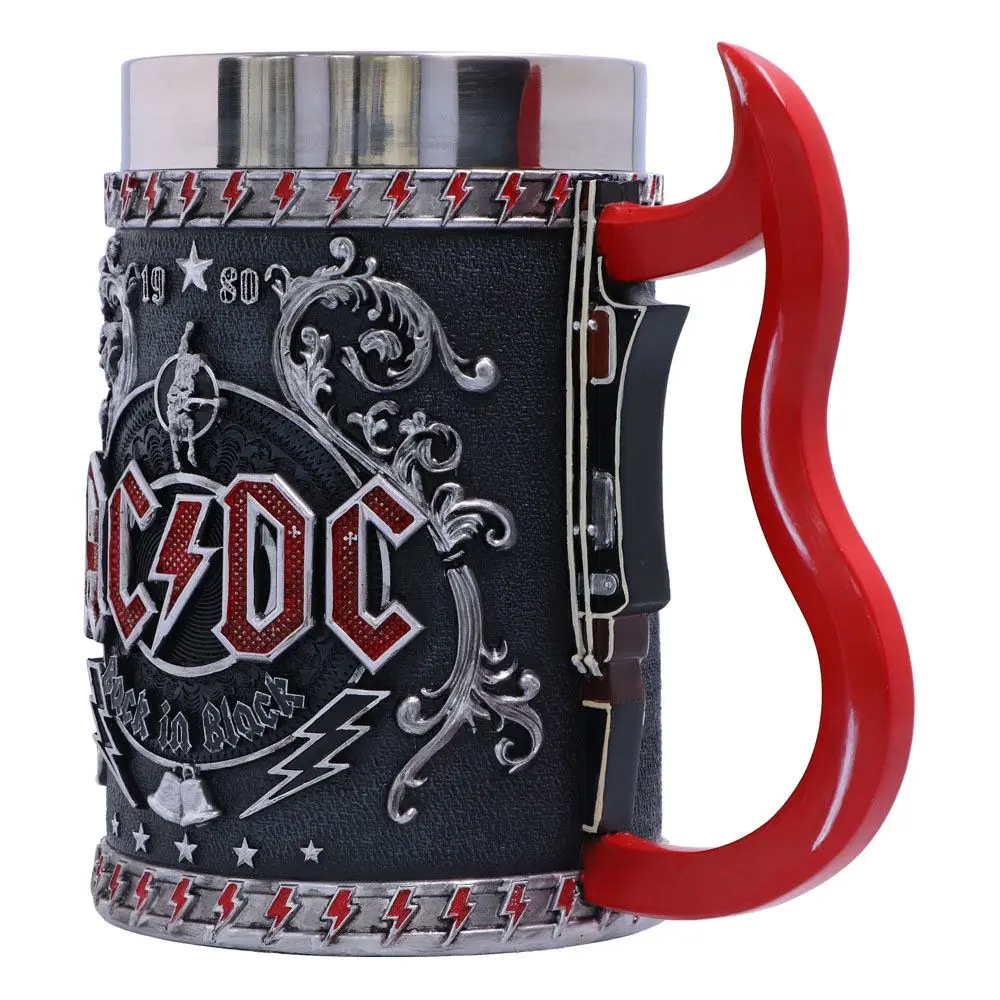 ACDC Tankard Nazaj v Črnem fotografija izdelka