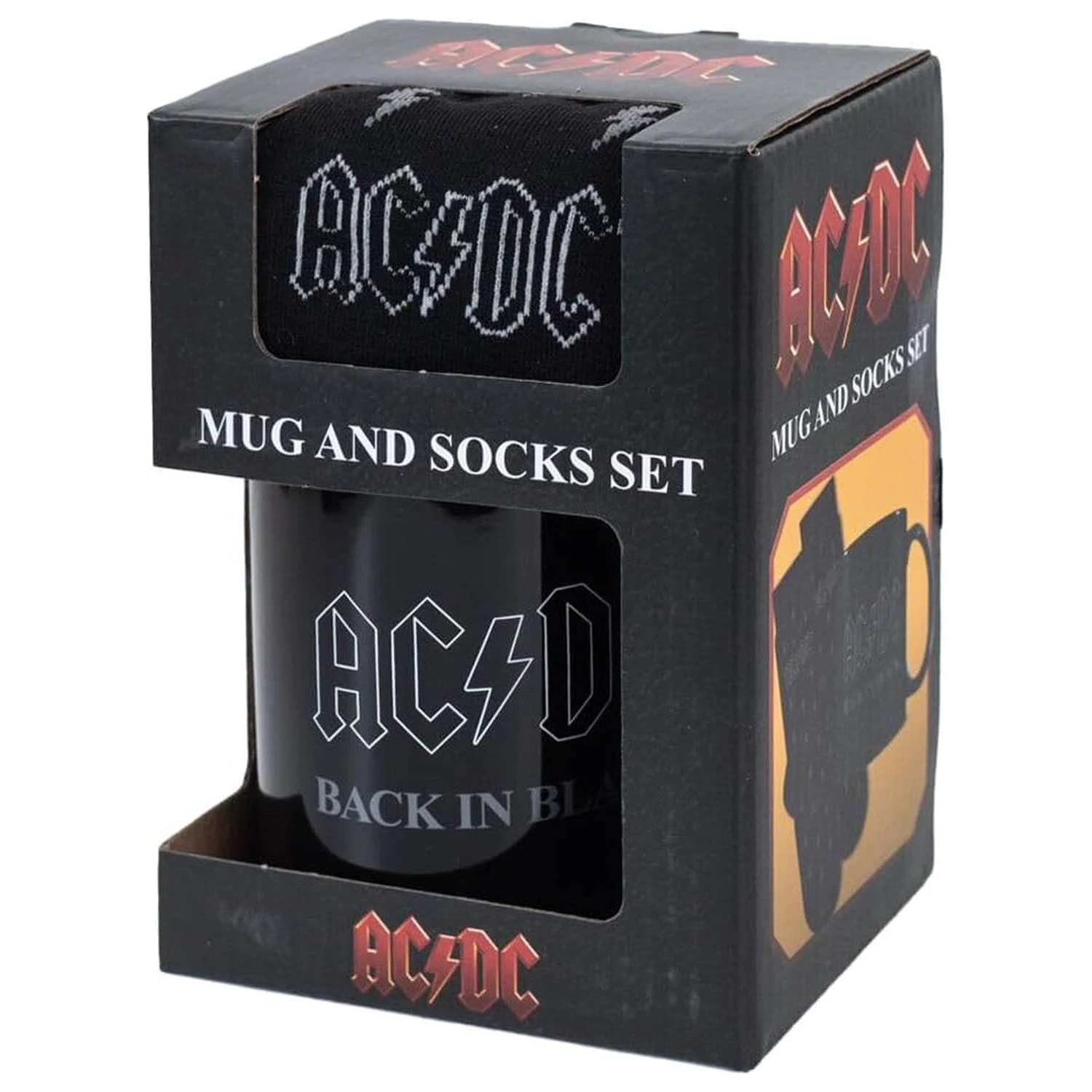 AC/DC Set skodelice in nogavic fotografija izdelka