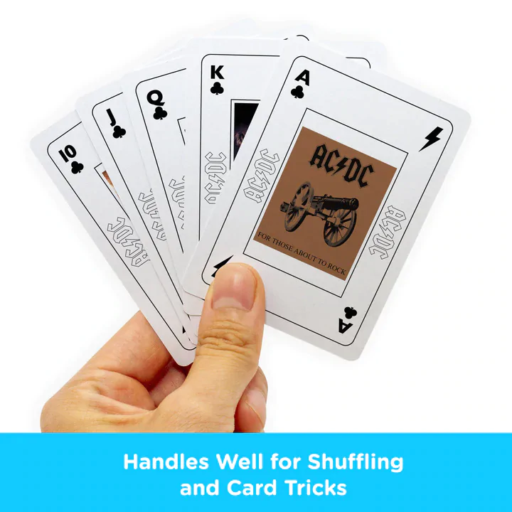 AC/DC Igralne karte V Rock We Trust fotografija izdelka