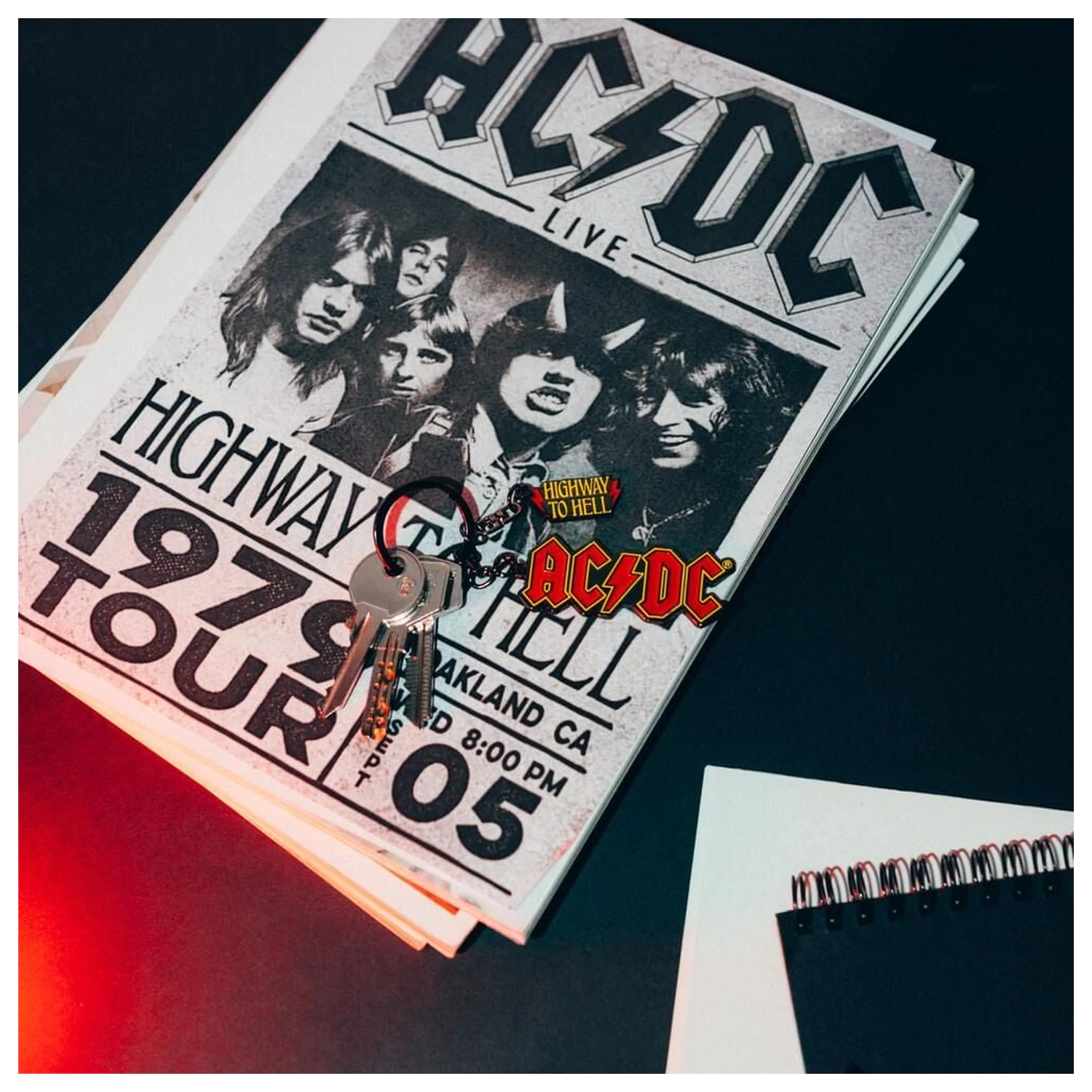 AC/DC obesek za ključe fotografija izdelka