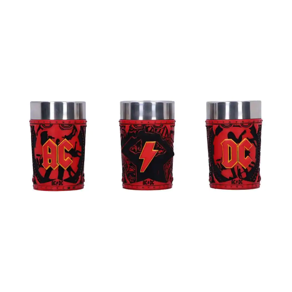 AC/DC kozarčki za šot 3-Pack z logotipom fotografija izdelka