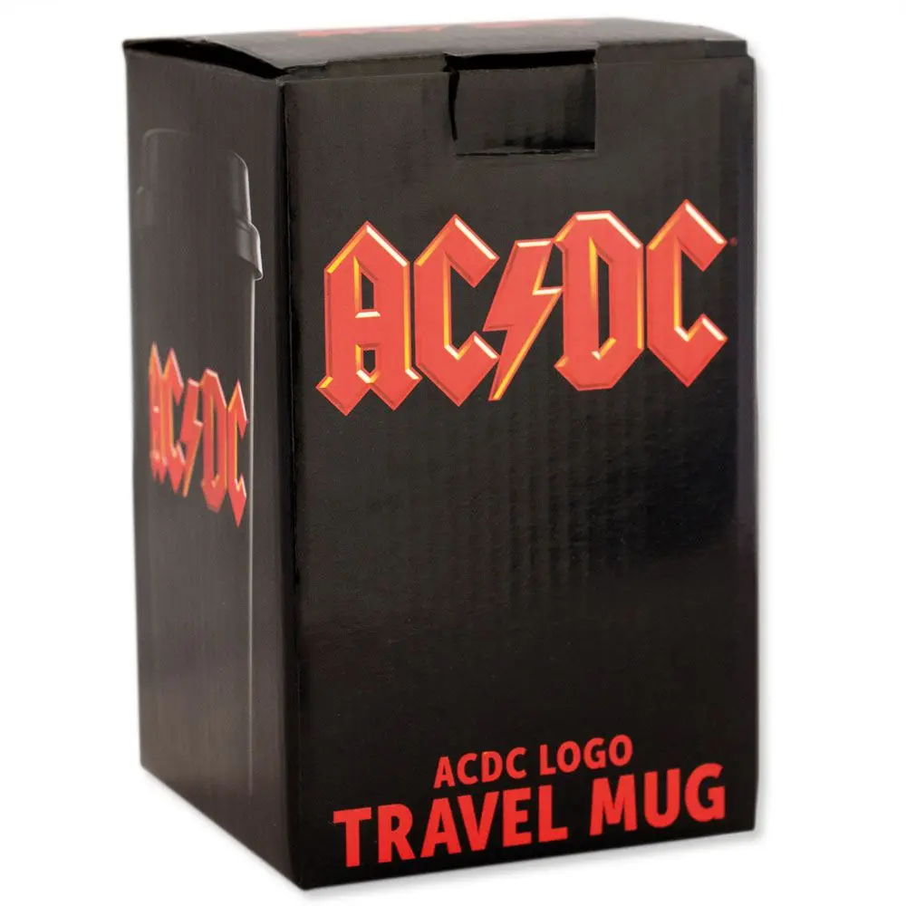 AC/DC potovalni lonček z logotipom fotografija izdelka