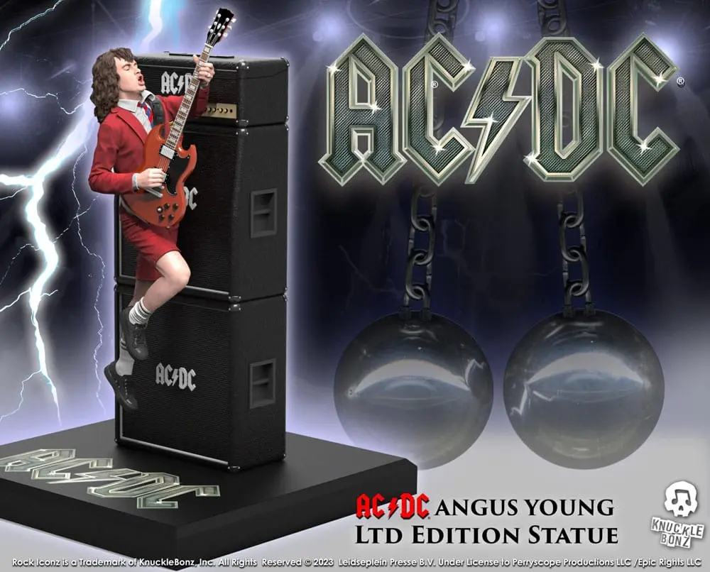 AC/DC Rock Iconz Kip Angus Young III 25 cm fotografija izdelka