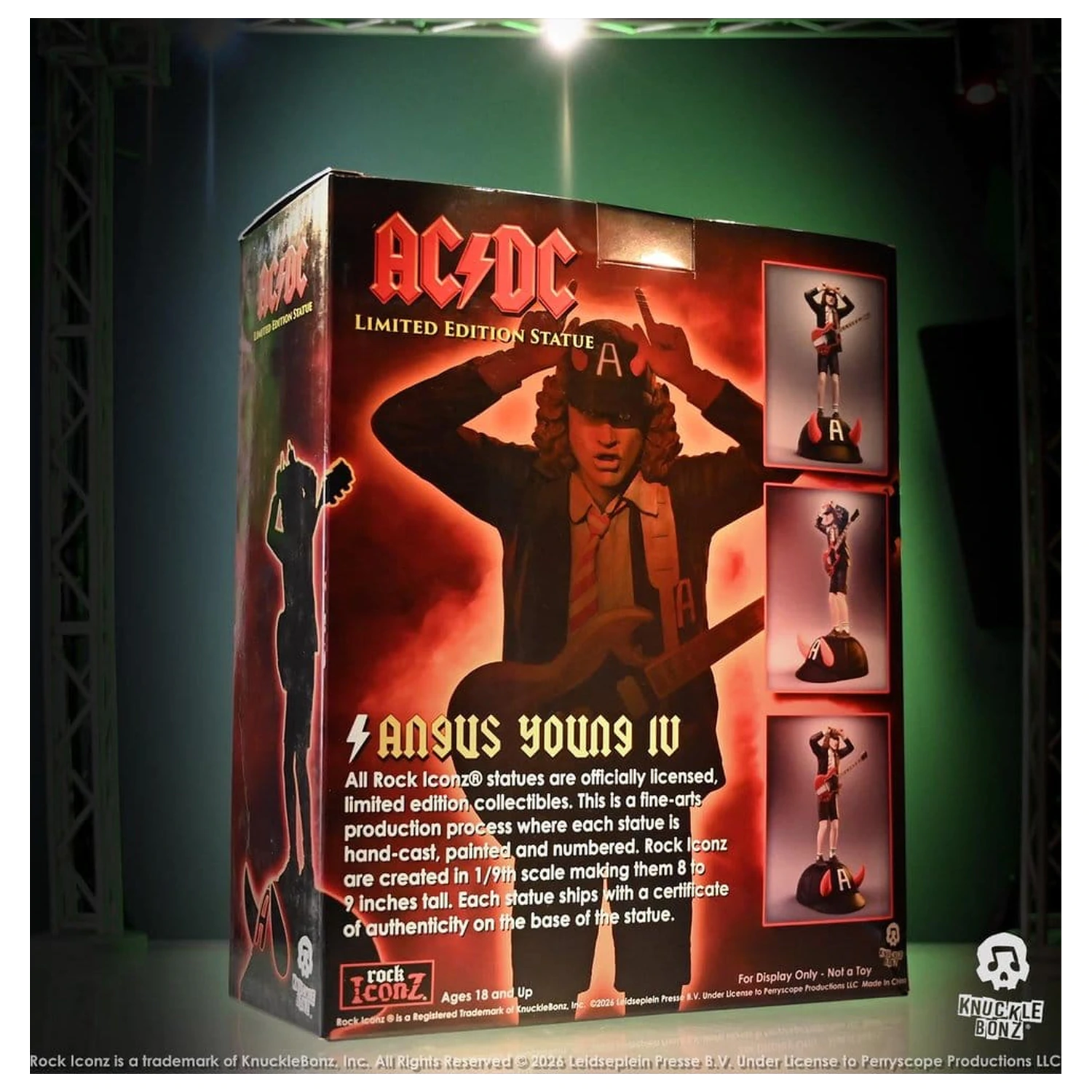 AC/DC Rock Iconz Figura Angus Young IV 23 cm fotografija izdelka