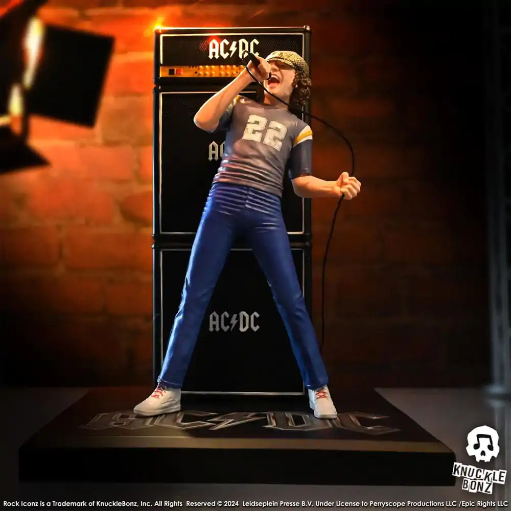 AC/DC Rock Iconz Kip Brian Johnson 23 cm fotografija izdelka