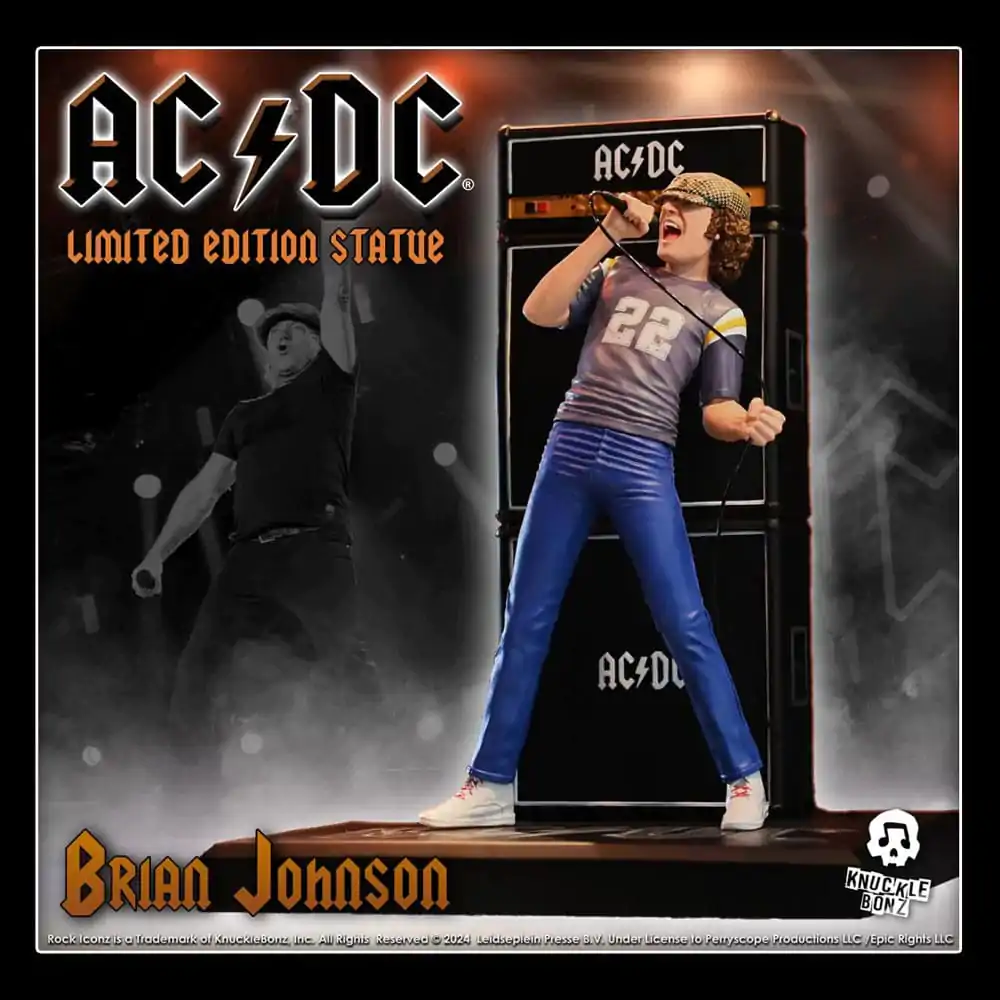 AC/DC Rock Iconz Kip Brian Johnson 23 cm fotografija izdelka