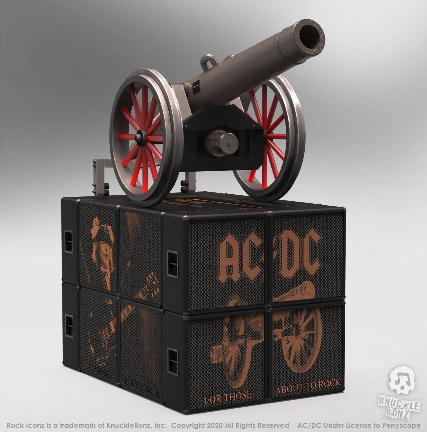 AC/DC Rock Ikonz On Tour Statue Topovi 