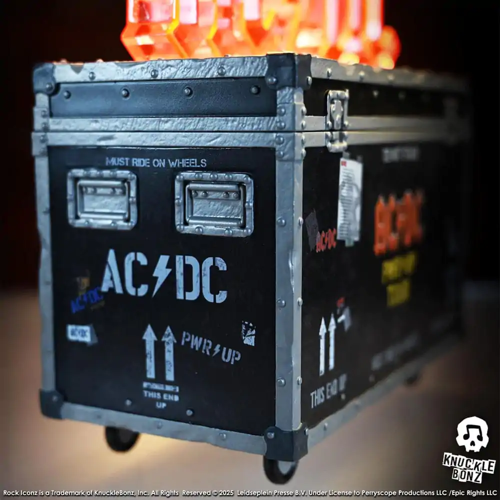 AC/DC Rock Ikonz On Tour kip PWR UP Tour Road kovček fotografija izdelka