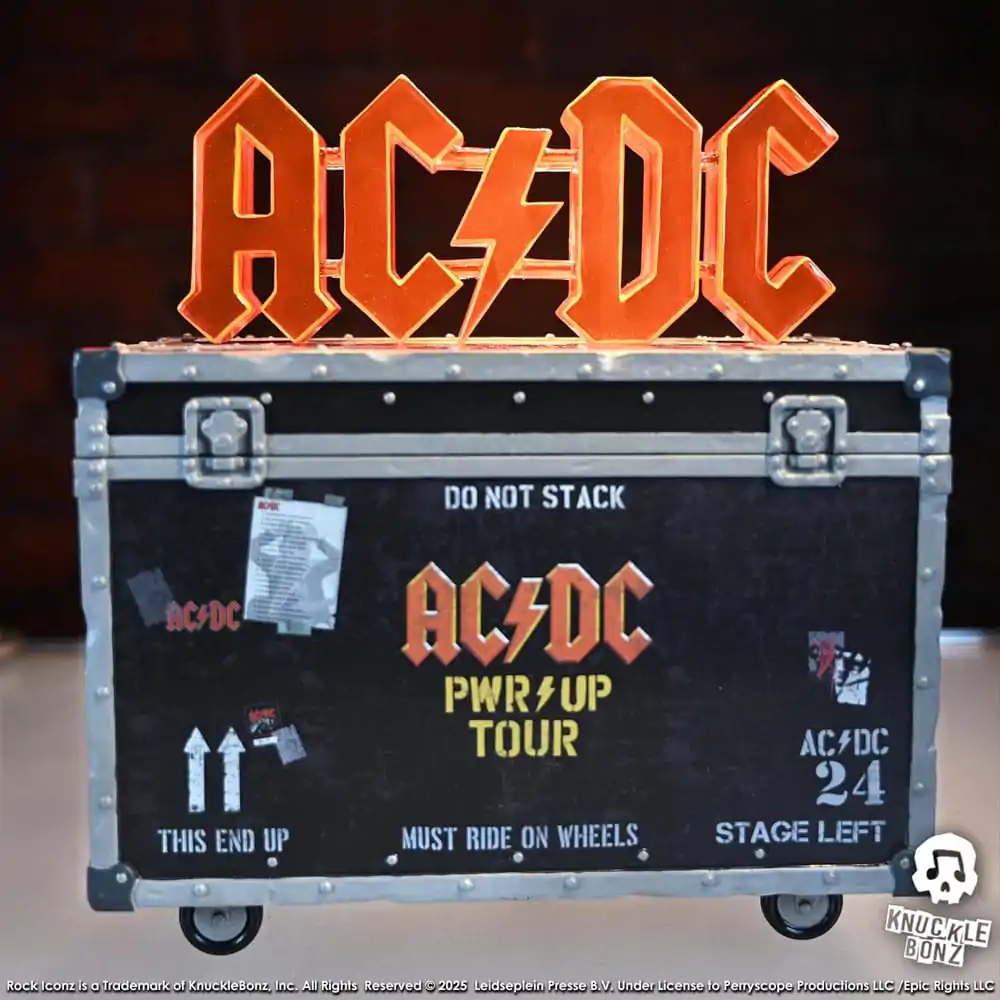 AC/DC Rock Ikonz On Tour kip PWR UP Tour Road kovček fotografija izdelka