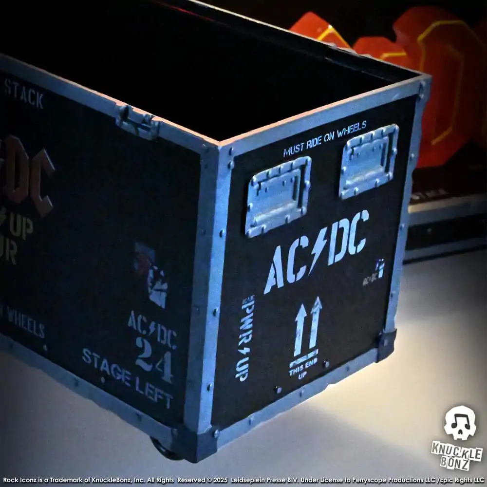 AC/DC Rock Ikonz On Tour kip PWR UP Tour Road kovček fotografija izdelka