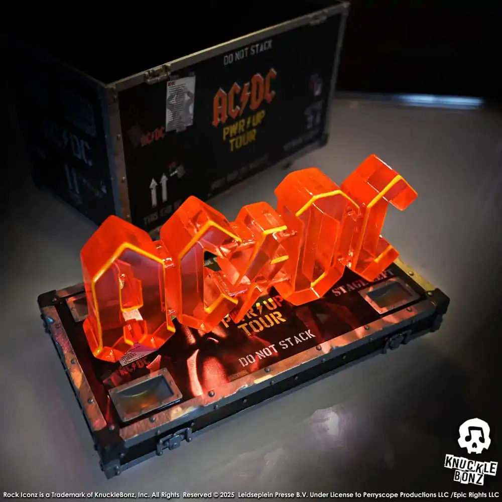 AC/DC Rock Ikonz On Tour kip PWR UP Tour Road kovček fotografija izdelka