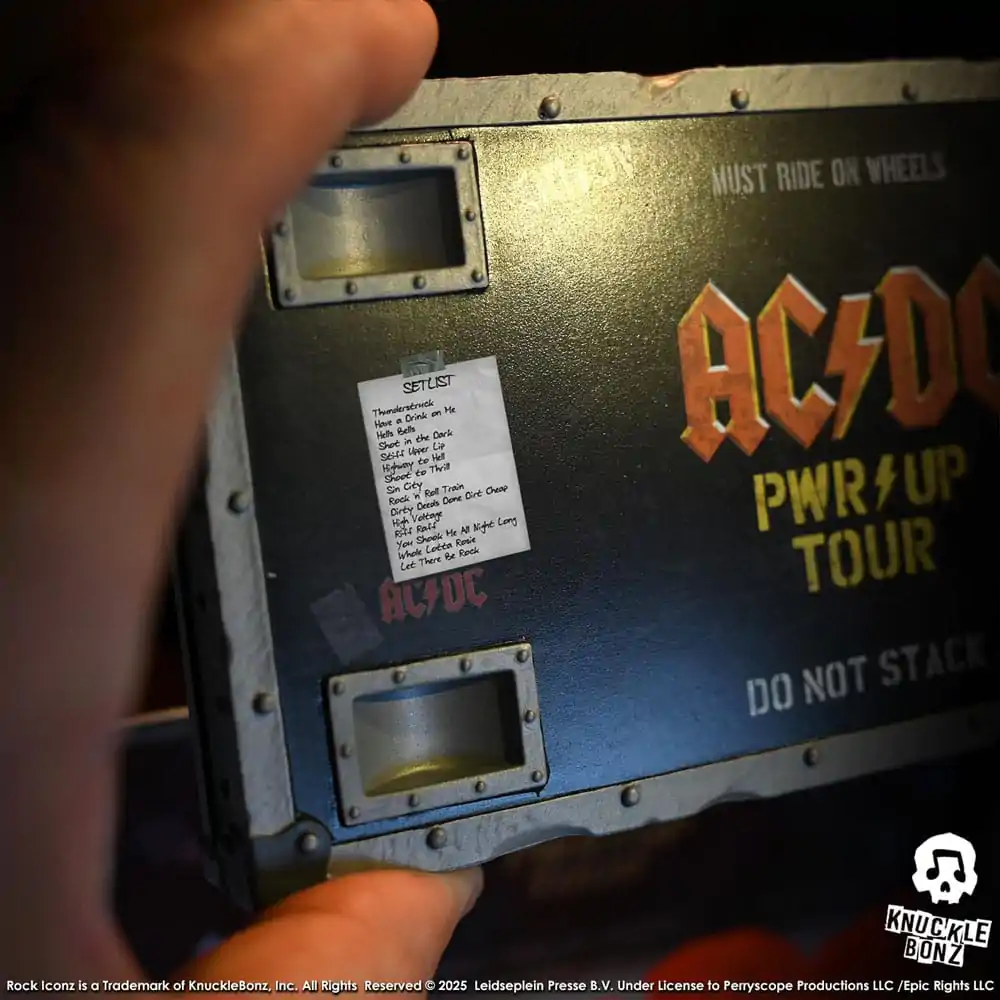 AC/DC Rock Ikonz On Tour kip PWR UP Tour Road kovček fotografija izdelka