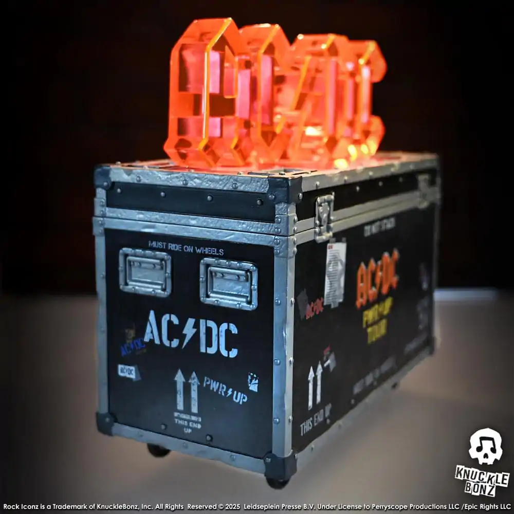 AC/DC Rock Ikonz On Tour kip PWR UP Tour Road kovček fotografija izdelka