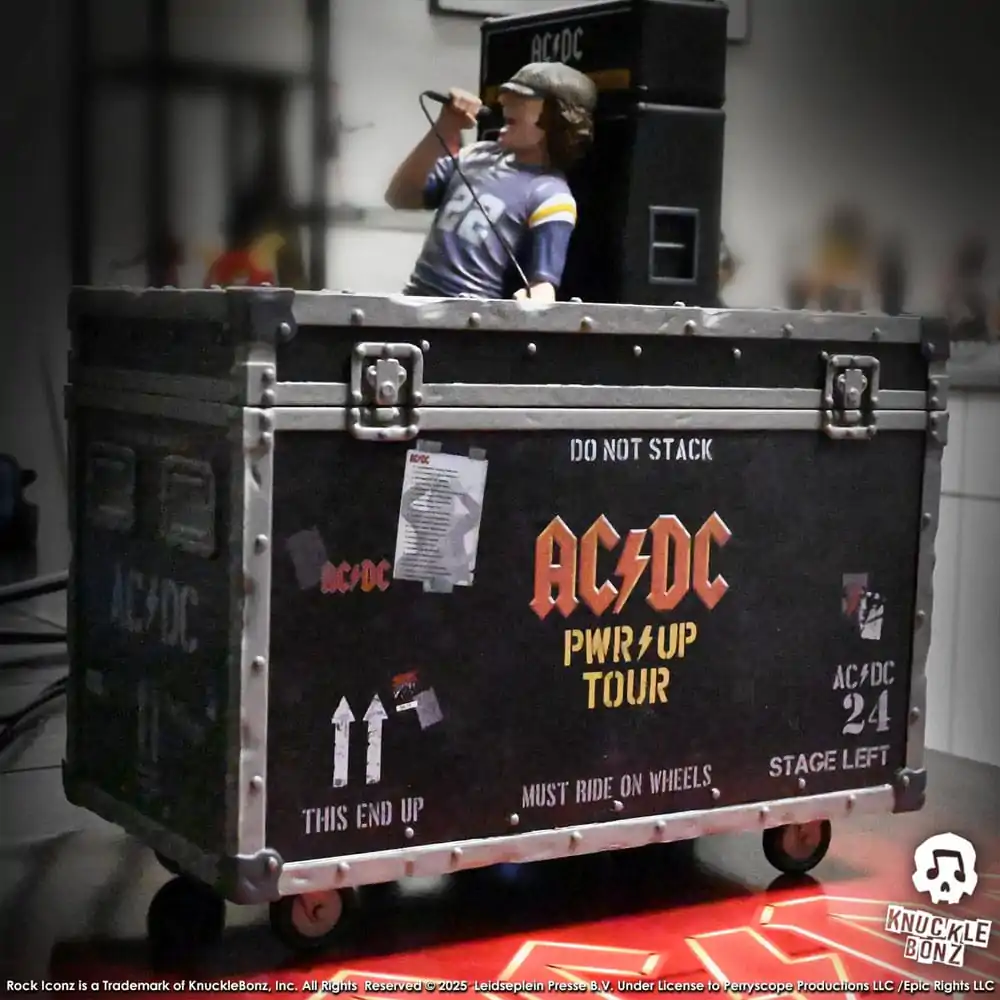 AC/DC Rock Ikonz On Tour kip PWR UP Tour Road kovček fotografija izdelka