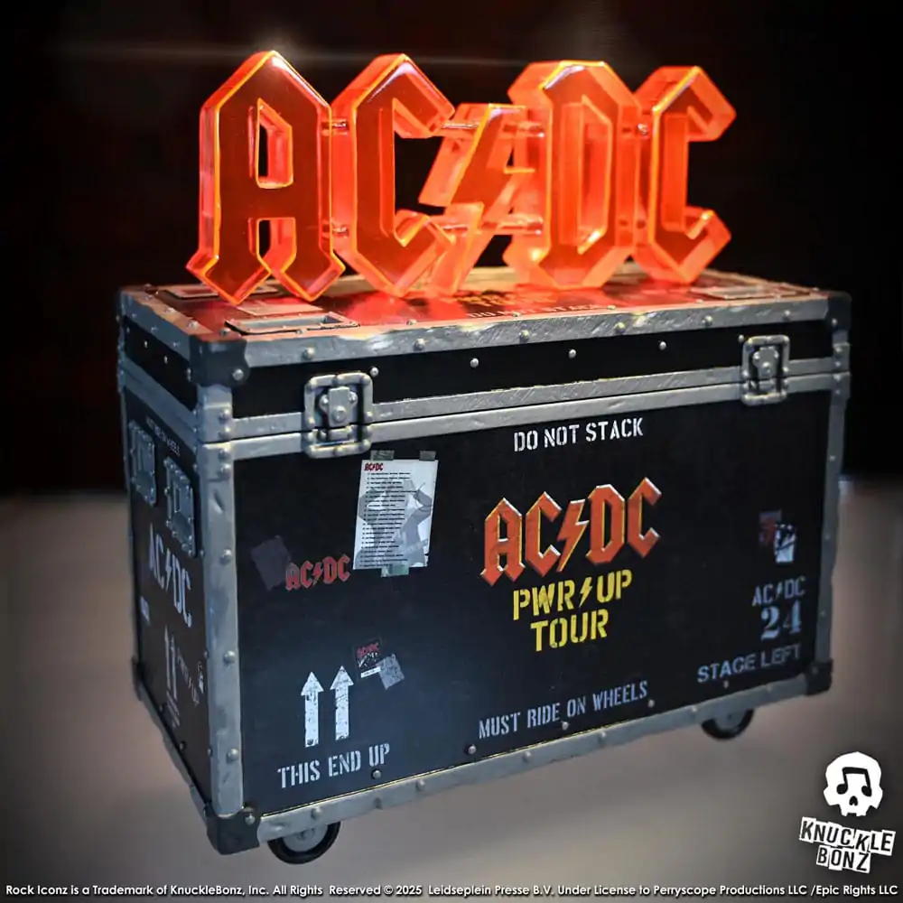 AC/DC Rock Ikonz On Tour kip PWR UP Tour Road kovček fotografija izdelka