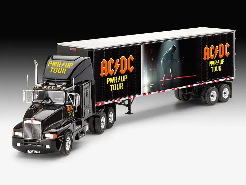 AC/DC Model Kit Darilni Set Tour Truck & Trailer 55 cm fotografija izdelka