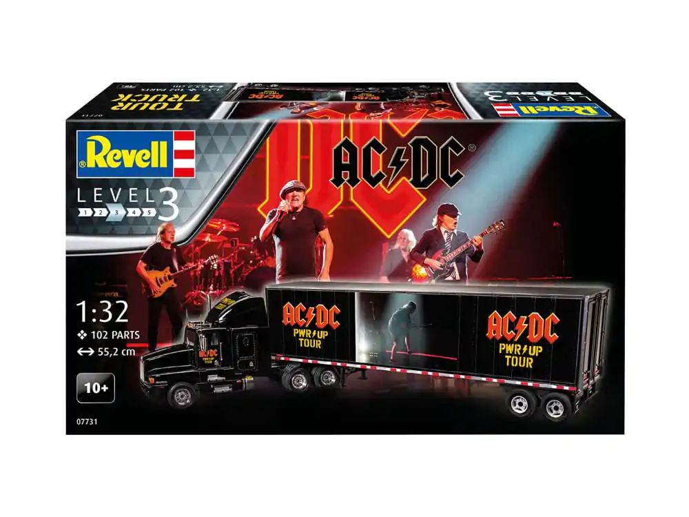 AC/DC Model Kit Darilni Set Tour Truck & Trailer 55 cm fotografija izdelka