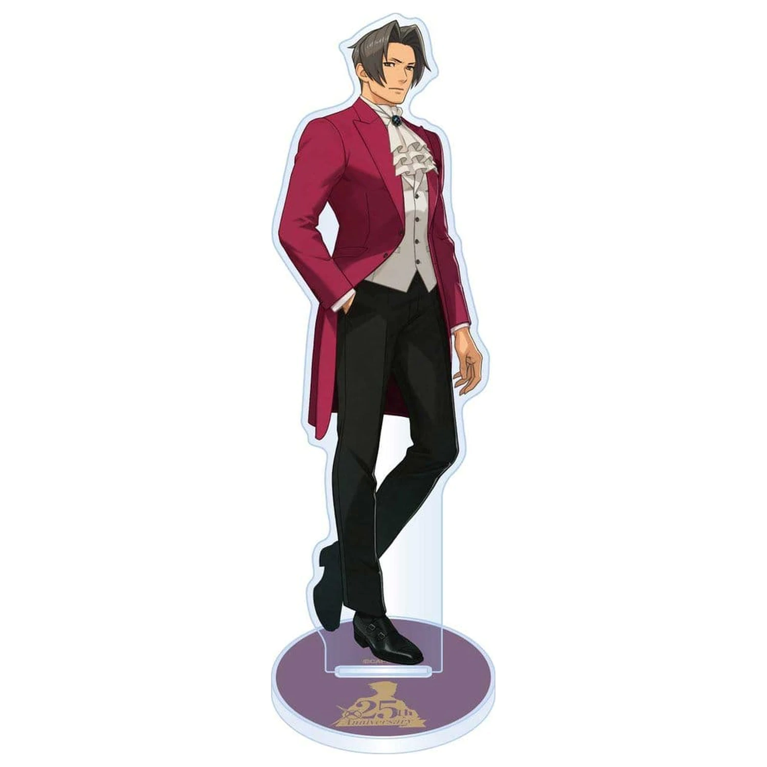 Ace Attorney 25th Anniversary akrilno stojalo Miles Edgeworth Main Visual fotografija izdelka