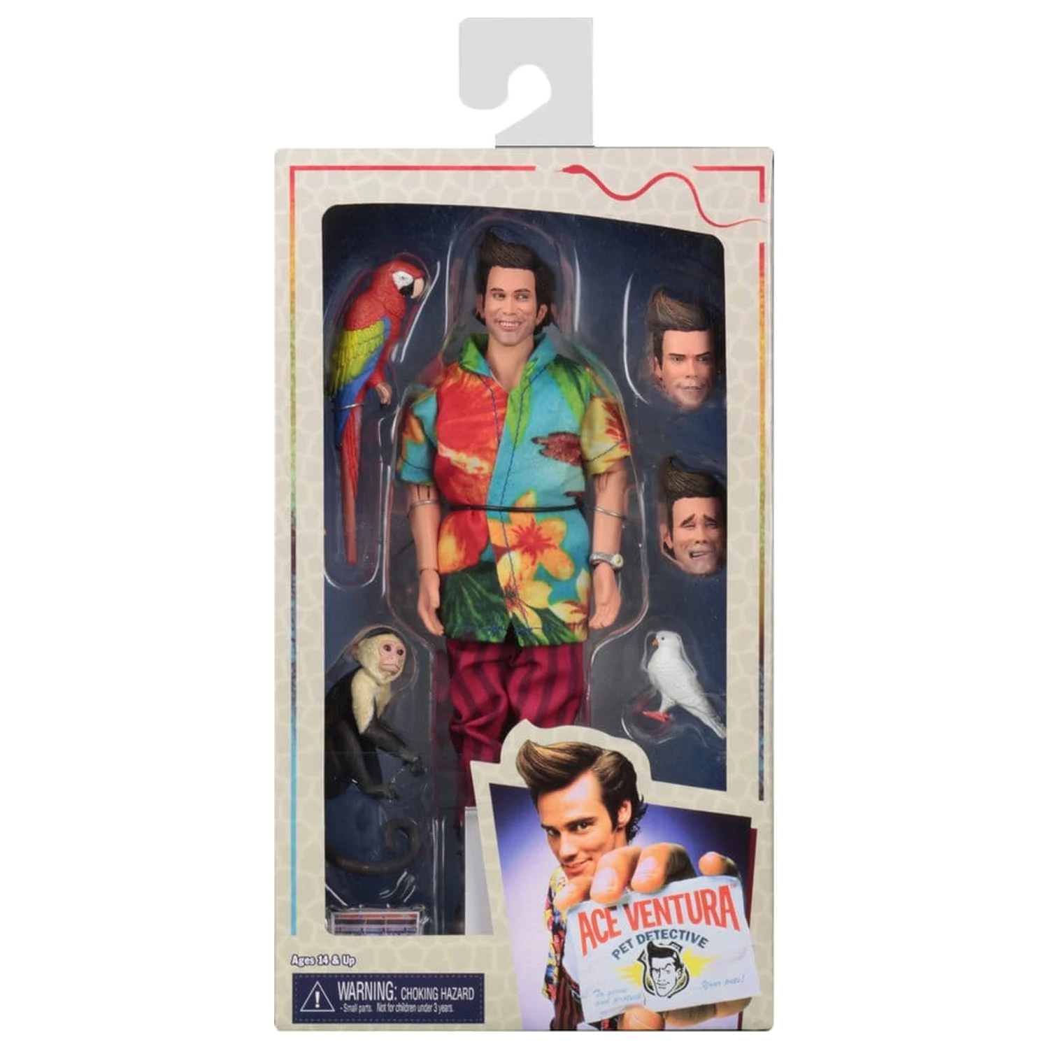 Ace Ventura figura z obleko Ace Ventura 20 cm fotografija izdelka
