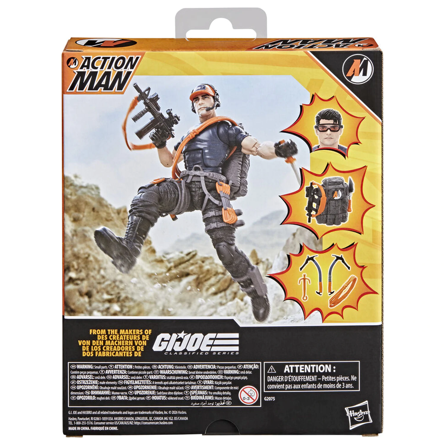 Action Man Classified Series GI Joe Figura 15cm fotografija izdelka