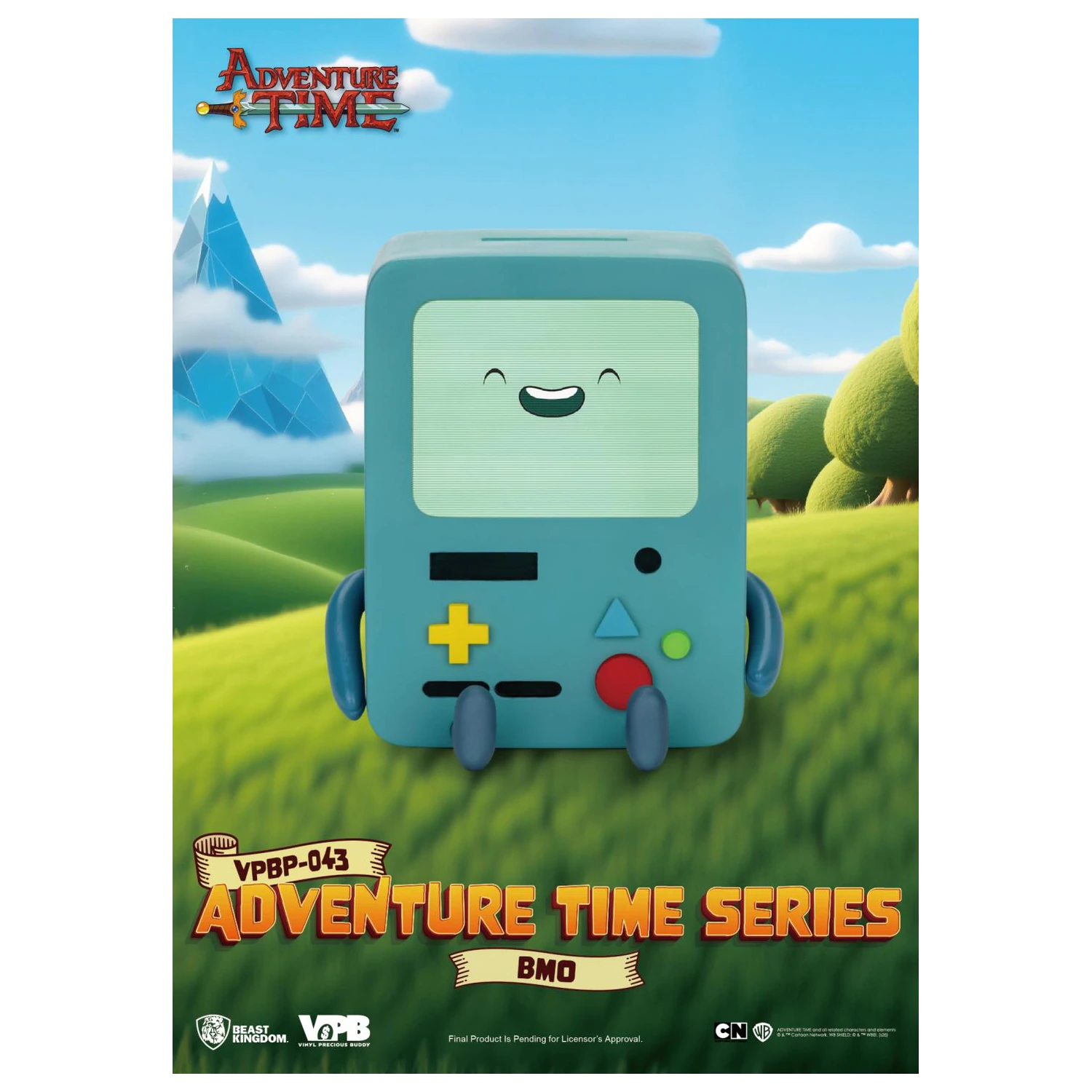 Adventure Time BMO Bank vinilna figura 9,6 cm fotografija izdelka